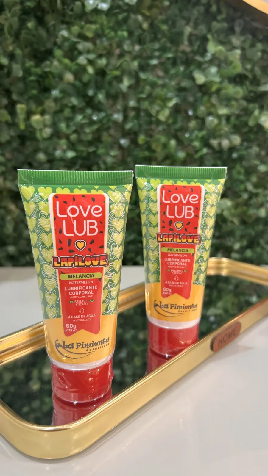 Gel Love Lub Bubbalove Melancia La Pimienta 60g