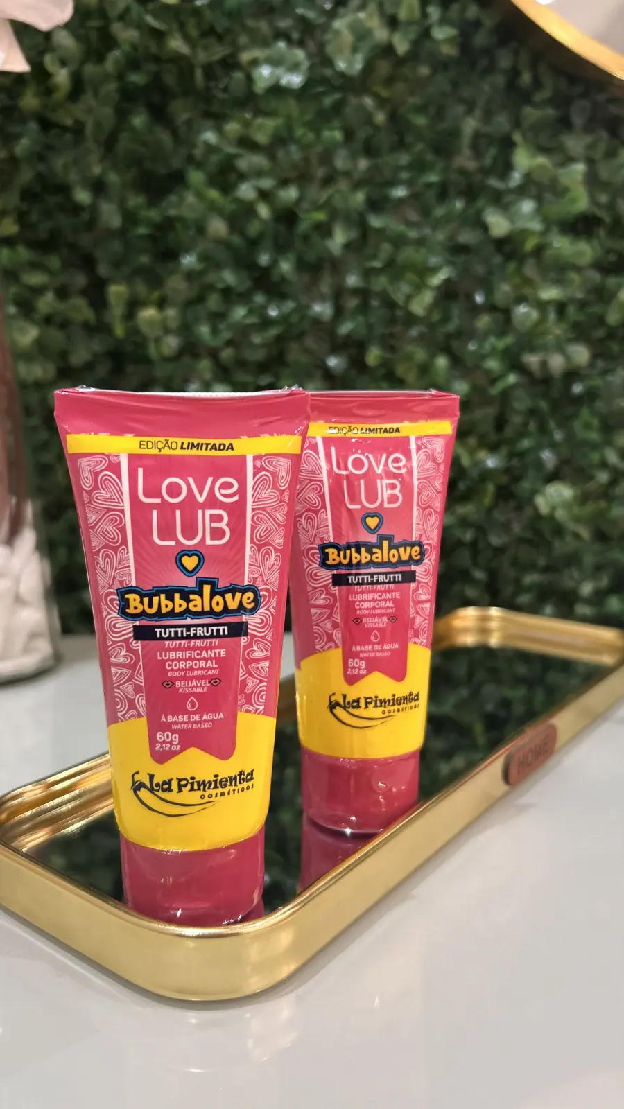 Gel Love Lub Bubbalove Tutti Frutti La Pimienta 60g