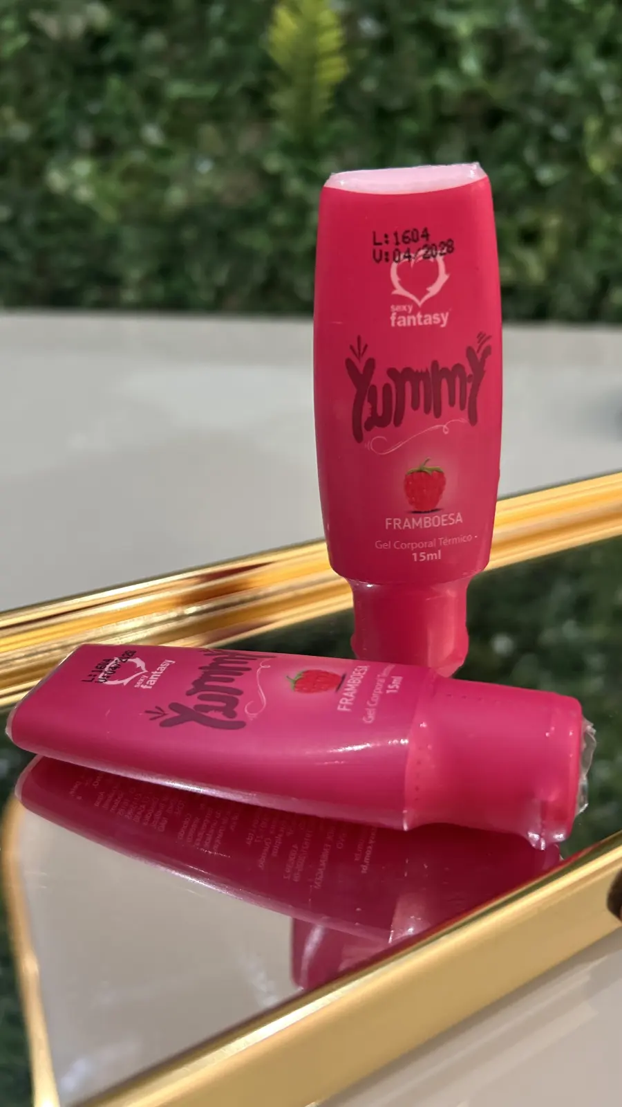 Gel Yummy Framboesa Sexy Fantasy 15ml