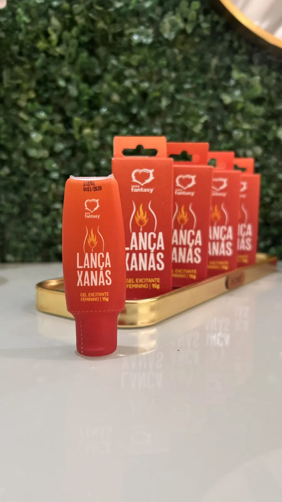 Gel Excitante Feminino Lança Xanas 15g