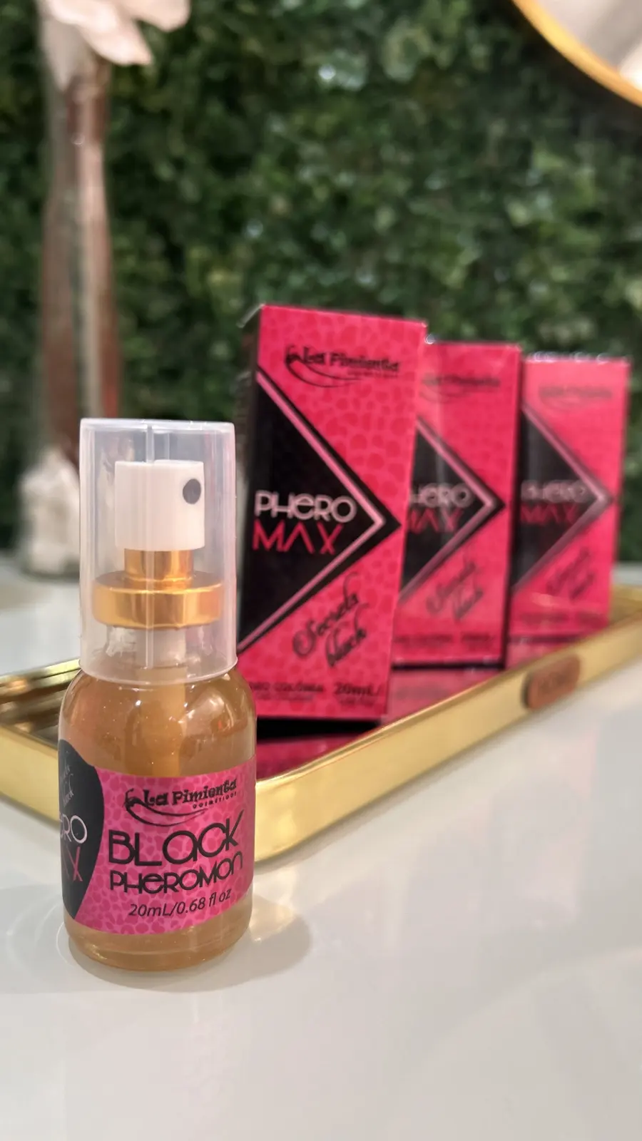 Perfume Phero Max Secrets Black Lá Pimienta 20ml