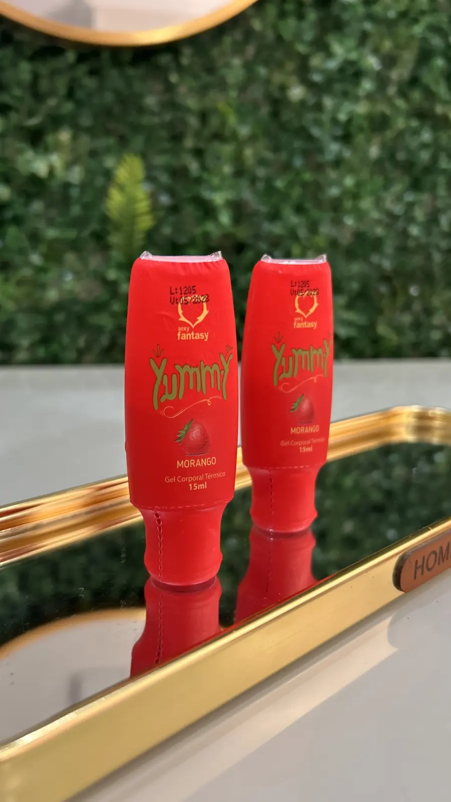 Gel Yummy Morango Sexy Fantasy 15ml