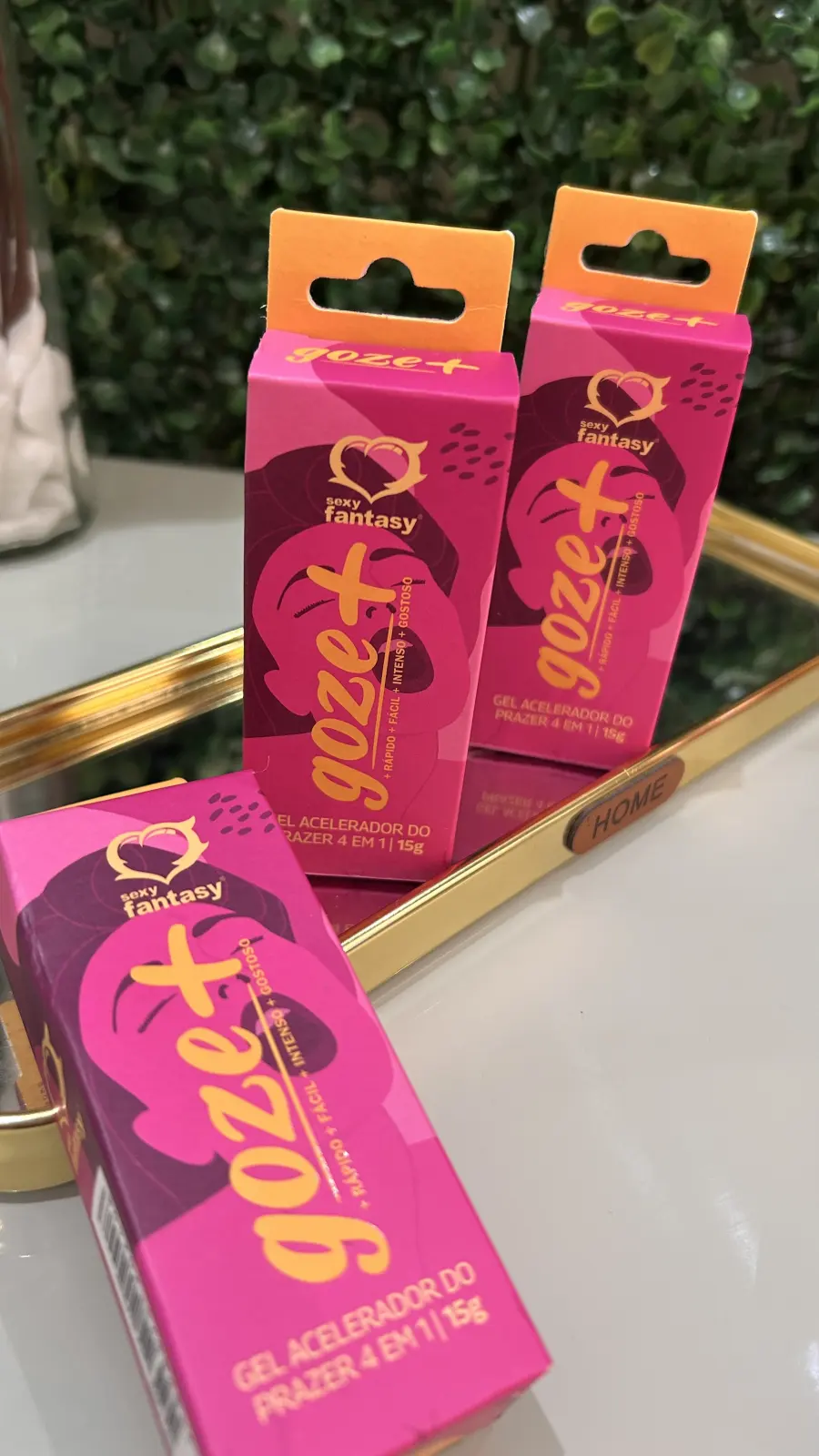 Gel Acelerador do prazer 4 em 1 Goze+ Sexy Fantasy 15g