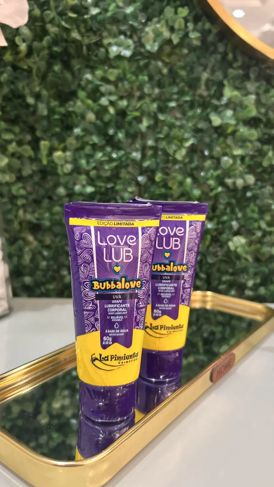 Gel Love Lub Bubbalove Uva La Pimienta 60g